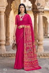 Yogita Vol 2 By Lt Fandy Satin Foil Printed Saree Exporters In India
